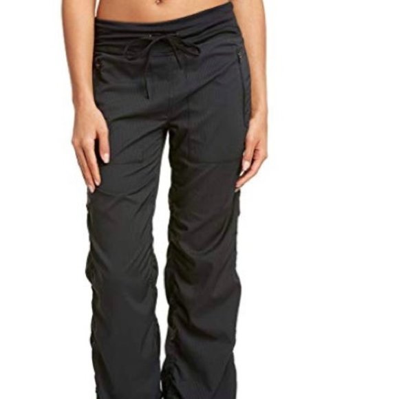 Marika Pants - NWT Marika Gray Ruched Sided Dance Yoga Pants